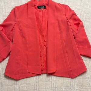 Evan Picone Vibrant Coral Blazer